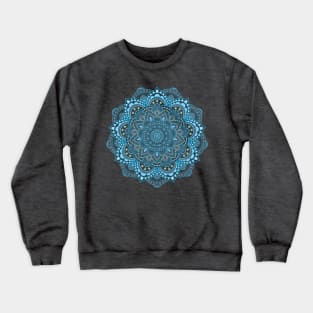 Magic Mandala Sky Blue Crewneck Sweatshirt